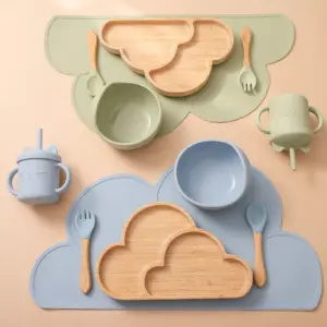 Cloud Tableware Baby Feeding Set