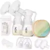 Double Electric Breast Pump with 4 Modes, 9 Levels, and LED Touch Display