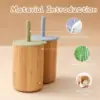Bamboo Feeding Bowl, Spoon & Silicone Bowl