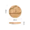 Wooden Baby Feeding Tableware Set