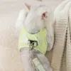 Reflective Cat & Dog Harness Leash Set