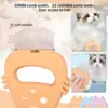 Soft Teeth Cat Deshedding Comb & Massage Brush for Kittens and Puppies