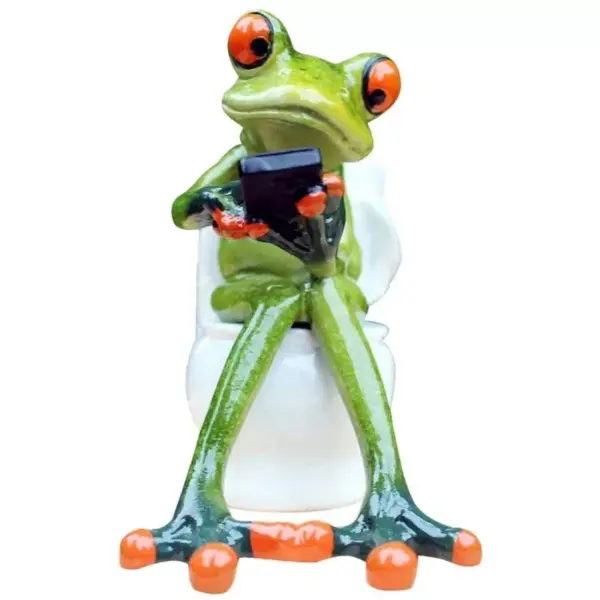 102359-87246f.webp Charming Resin Frog Statue for Indoor & Outdoor Decor