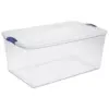 Stadium Blue 105 Qt Latch Box