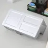 Stylish 3-Compartment Metal Pen Holder & Desk Organizer
