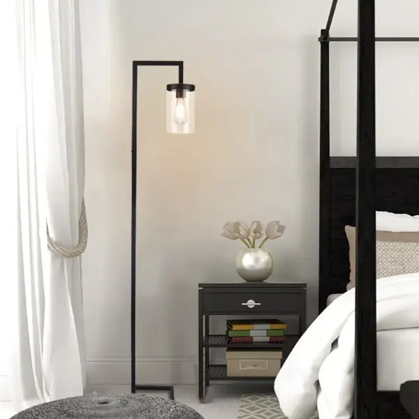 103463-6c3253.webp Elegant Nordic-Inspired Metal LED Floor Lamp with Glass Shade