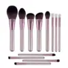 12 Pcs Grapes Purple Makeup Brush Set