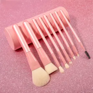 95648-d26436.webp Professional 8-Piece Pink Makeup Brush Set