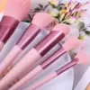 96151-fe8e10.webp 12-Piece Pink Makeup Brush Set for Foundation, Powder, Blush & Eyeshadow