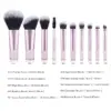 10Pcs Mini Travel Makeup Brush Set