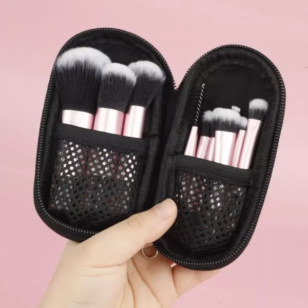 10Pcs Mini Travel Makeup Brush Set
