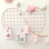Heart-Shaped Wall Photo Grid Panel for Home Decor
