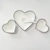 Chic Heart-Shaped Ceramic Plate