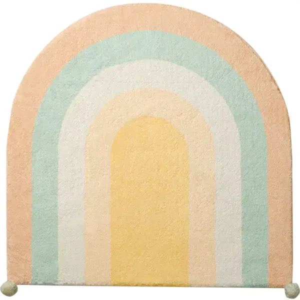 Nordic Luxury Semicircular Non-Slip Floor Mat