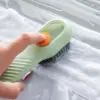 Automatic Liquid-Dispensing Soft Shoe & Laundry Cleaning Brush
