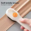 Automatic Liquid-Dispensing Soft Shoe & Laundry Cleaning Brush