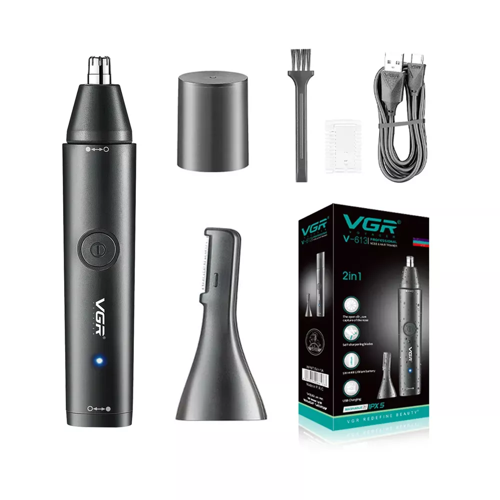 2-in-1 Professional Electric Nose & Hair Trimmer