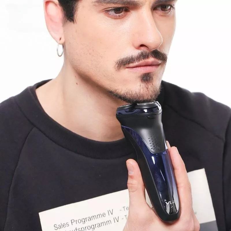 Waterproof 3D Rotary Electric Shaver & Beard Trimmer
