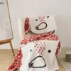Bear Design Knitted Blanket