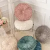 98562-a16511.webp Round Velvet Pumpkin Pillow - Soft Dandelion Cushion for Sofa & Tatami