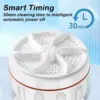 Compact Portable Mini Washing Machine for Travel and Home