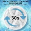 Compact Portable Mini Washing Machine for Travel and Home