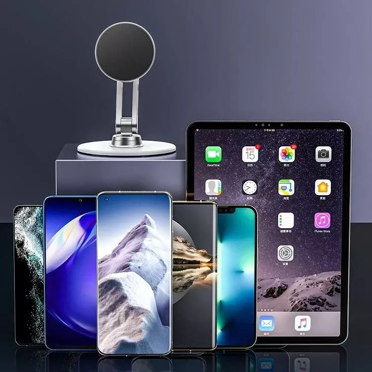 360° Rotatable Magnetic Desk Phone Stand