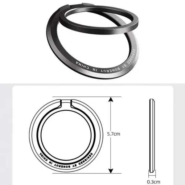 Magnetic Phone Ring Holder for Apple iPhone MagSafe