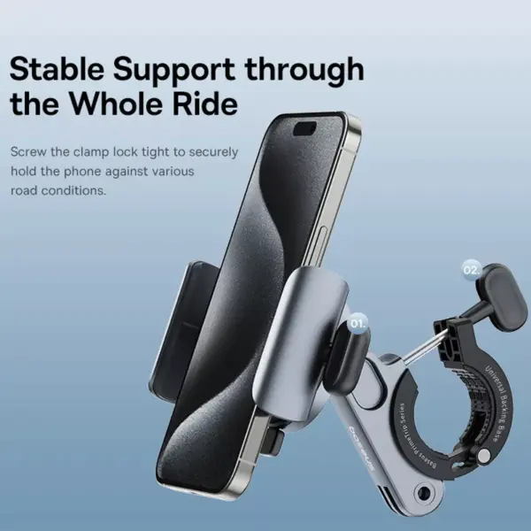 Magnetic 360° Bicycle Phone Holder for iPhone – Universal Bike Mount