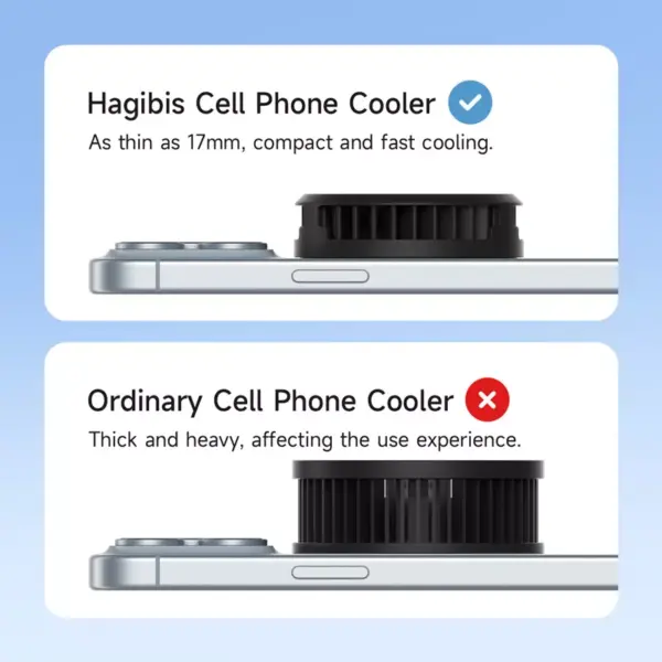 Magnetic Phone Cooler for iPhone and Gaming Devices