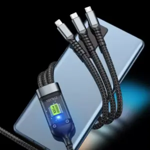 3-in-1 100W Fast Charging Cable for Samsung