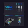 3-in-1 100W Fast Charging Cable for Samsung