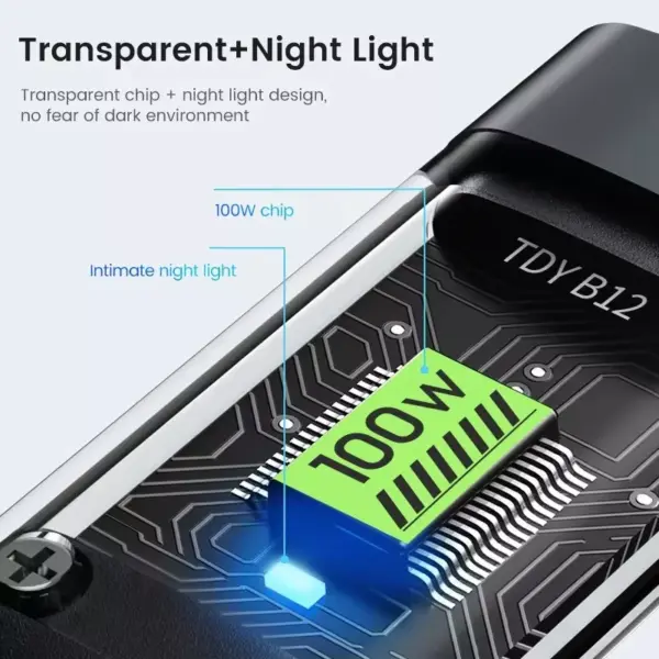 3-in-1 100W Fast Charging Cable for Samsung