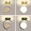 106401-50323a.webp Contemporary LED Ceiling Light - Modern Indoor Chandelier for Living Room, Kitchen, and More