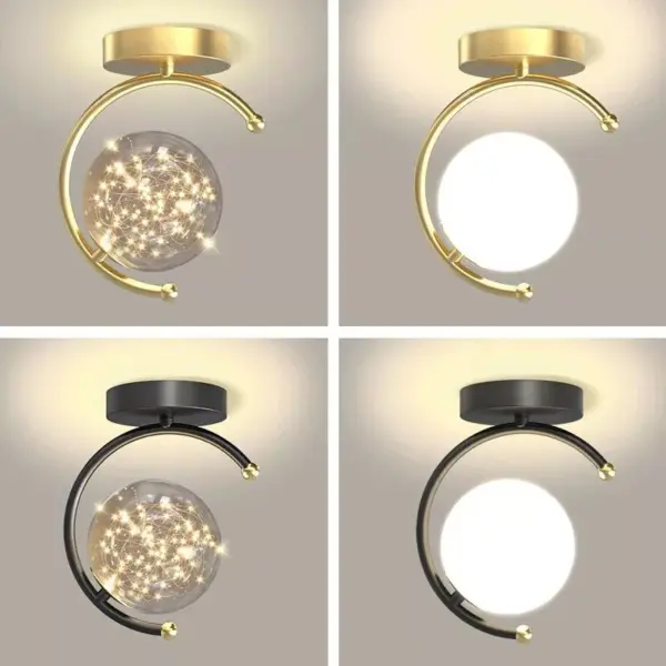 106401-50323a.webp Contemporary LED Ceiling Light - Modern Indoor Chandelier for Living Room, Kitchen, and More