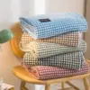 Luxurious Plaid Milk Fleece Blanket