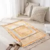 107196-813419.webp Bohemian Cotton Linen Woven Tassel Rug