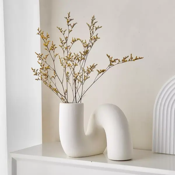 Contemporary Abstract Ceramic Vase