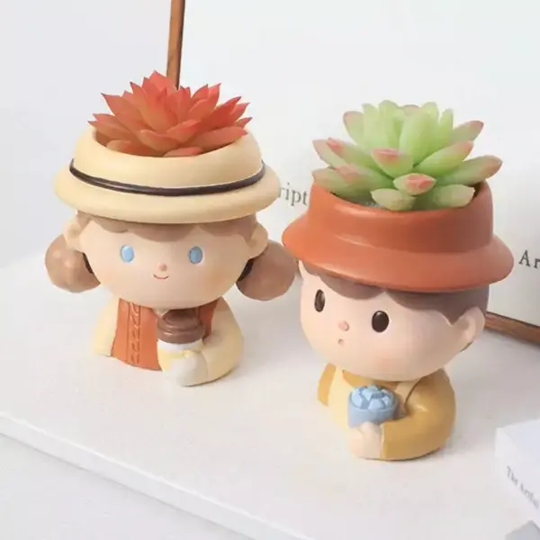 107462-f6fc27.webp Charming Cartoon Cactus Succulent Flower Pot