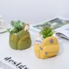 107505-593c91.webp Charming Cartoon Animal Resin Plant Pot