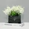 Chic Ceramic Handbag Vase