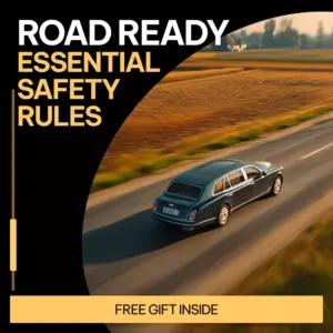 Road Ready: Essential Safety Rules – Important Safety Rules for New Drivers | Beginner Driving Safety Guide Digital Download