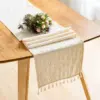 111883-f97f8f.webp Elegant Daisy Tassel Table Runner