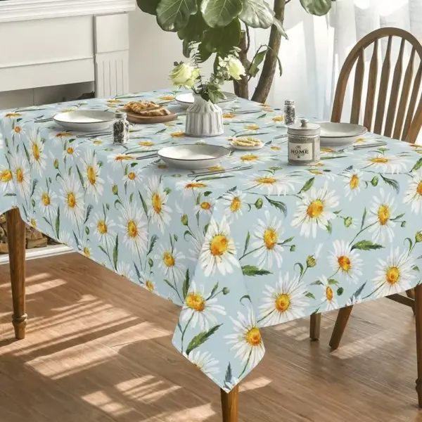 112098-2bbb8a.webp Elegant Floral Polyester Tablecloth