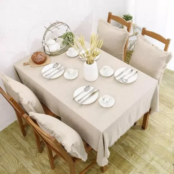 112105-683bed.webp Boho Chic Cotton-Linen Tablecloth with Tassels