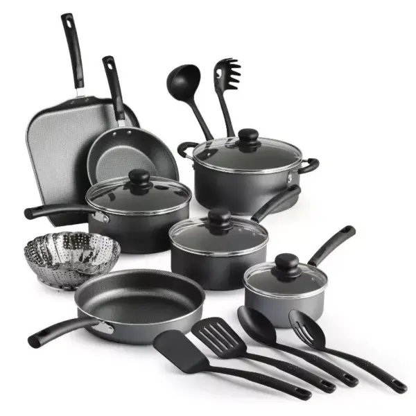 112590-3e3e1e.webp 18-Piece Complete Kitchen Nonstick Cookware Set