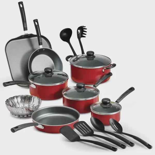 112590-8d3330.webp 18-Piece Complete Kitchen Nonstick Cookware Set