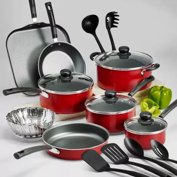 112590-e36262.webp 18-Piece Complete Kitchen Nonstick Cookware Set