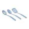 Deluxe Aqua 12-Piece Ceramic Nonstick Cookware Set - Eco-Friendly, Hand Wash Only
