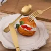 111763-60bc8e.webp Best 24 Piece Elegant Golden Cutlery Set